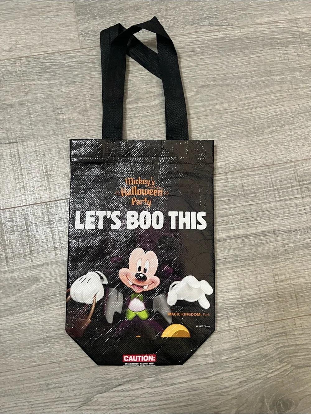 Disney Halloween Trick-or-Treat Tote Bag - Orange and Black